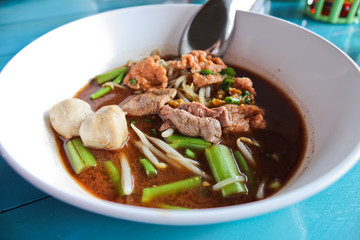 Thai noodle food