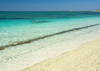 Fototapeta na wymiar Sardynia, morze Mari Ermi