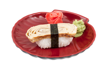Tamago (Omelet) sushi