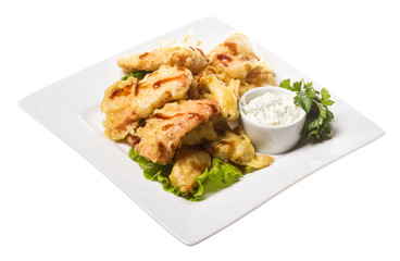 Salmon Tempura , Japanese Food