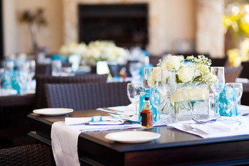 wedding table setting