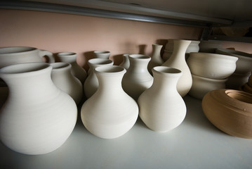 Fototapeta na wymiar gliny ceramiki ceramika