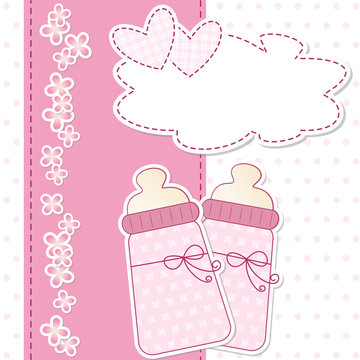 baby shower - nascita bimbe gemelle - bigemellare