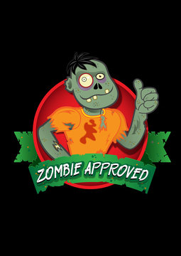 Zombie Approved Seal