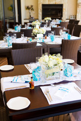 wedding table setting