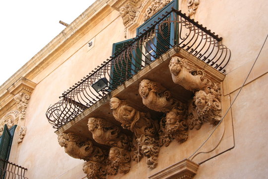 balcone barocco Noto