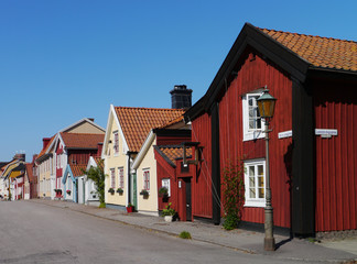 Gasse in Kalmar © Dagmar Richardt