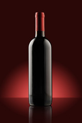red wine bottle