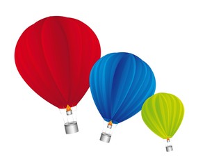 Obraz premium hot air balloon