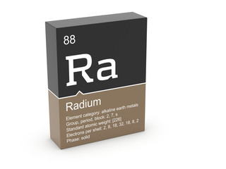 Radium from Mendeleev's periodic table