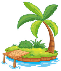 Obraz premium Island
