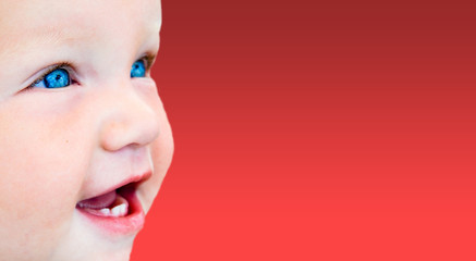 Baby Red Background