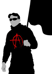 Anarchist man