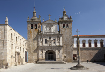 Fototapeta na wymiar Se Cathedral w Viseu, Portugalia.