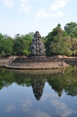 Fototapeta na wymiar Neak Pean Temple de Angkor Kambodża