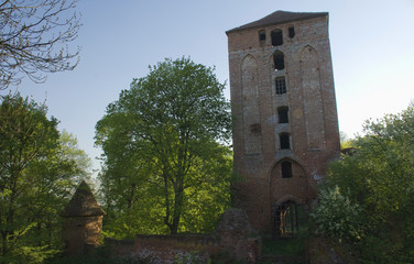 Fototapeta na wymiar Teutonic tower