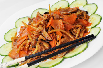 steamed vegetables