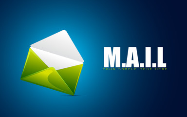 Envelope showing Mail