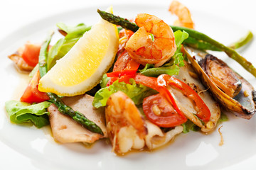 Seafood Plate