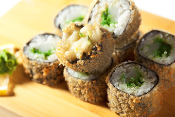 Japanese Cuisine - Deep-fried Sushi Roll