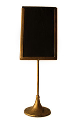 Cafe equipment, blackboard for offers.