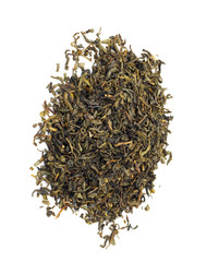 Green Tea Isolated On White