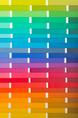 Vector colour card (paper) with various colors