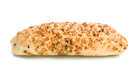 Fresh bread with seeds
