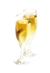Two glasses of wine