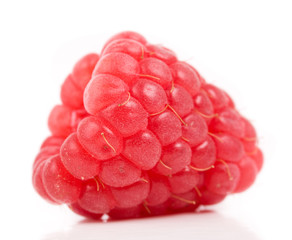 raspberry isolated on white background