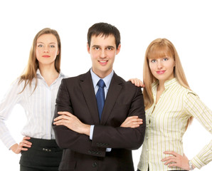 Portrait of business people