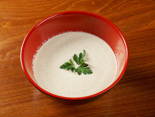creamy mushroom soup