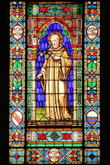 Stained glass window