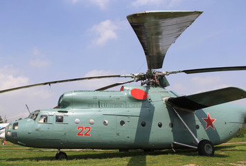 Mi-6 Hook Soviet transport helicopter