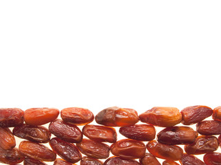 The line of dates.