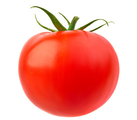 Tomato isolated on white background