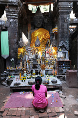 sito archeologico Khmer di Wat Phu a Champasak, Laos