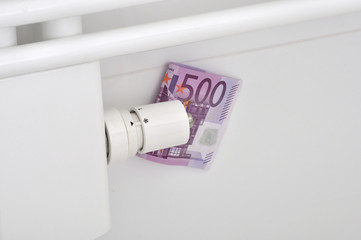 Heizung mit 500 € Schein