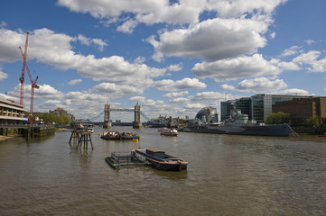 Naklejka premium River Thames