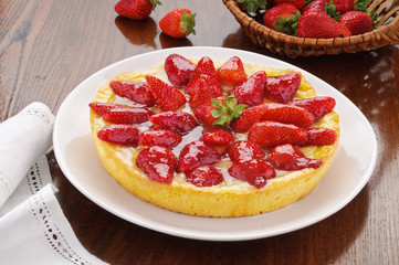 Torta di fragole