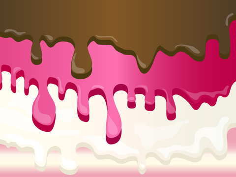 Coulis gateau fraise