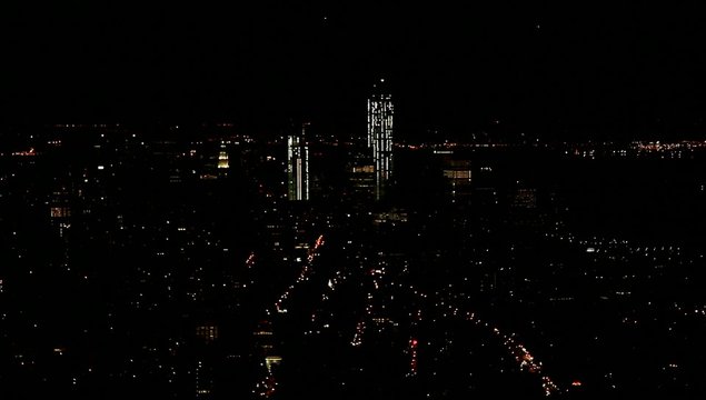 New York bei Nacht - freedom-tower