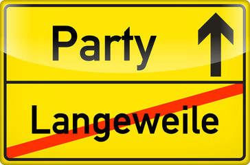 Party gegen Langeweile