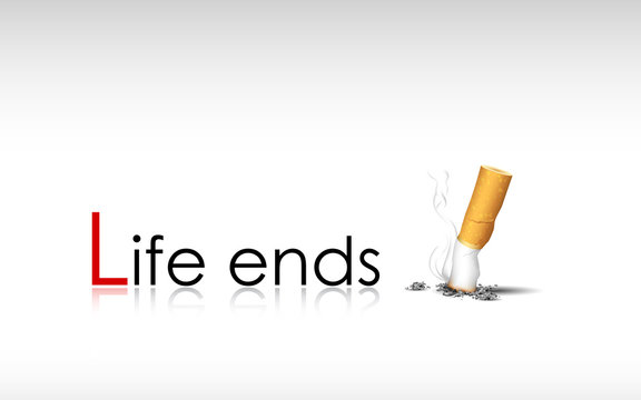 Burning Cigarette