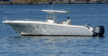 Sport-fishing boat