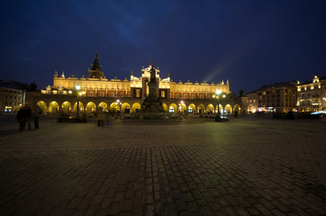 Fototapeta premium Sukiennice, the Cloth Hall - a landmark of Rynek (the market squ