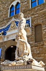 Hercule statue in Piazza Della Signoria, Florence