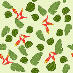 seamless texture of the Malaysian plant