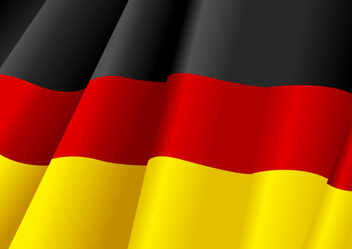 Vector illustration of Germany flag