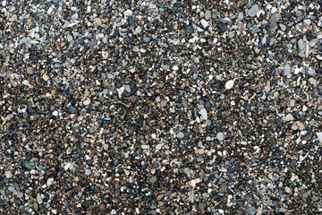 Pebble beach texture background wallpaper